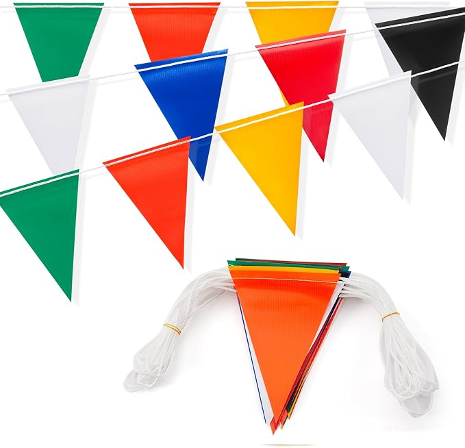 Multicolor Pennant Flag Banner Rope