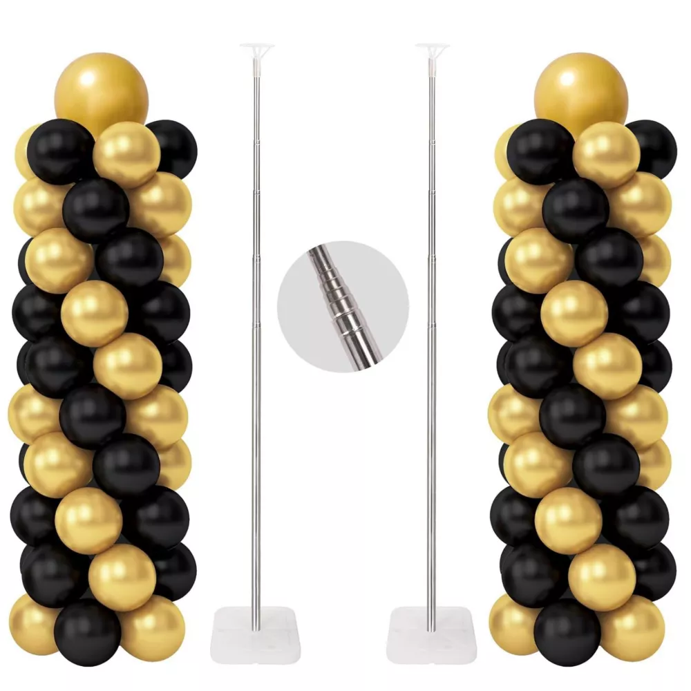 Balloon Column Stand Kit with Assorted Balloons