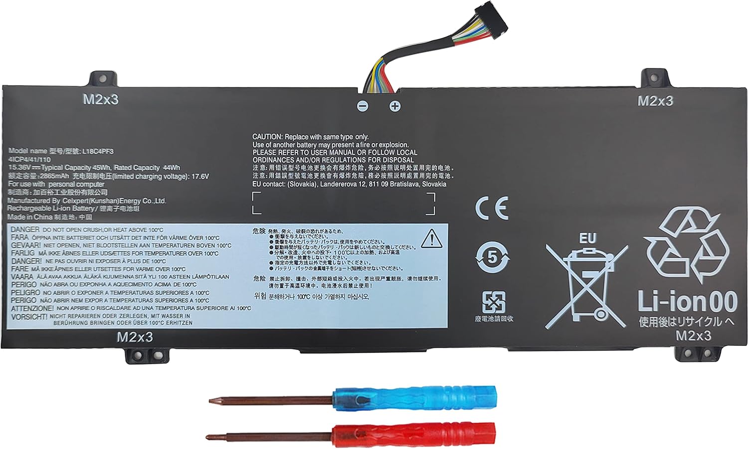 L18C4PF3 Laptop Battery