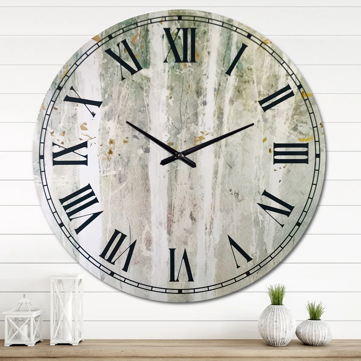 A Woodland Walk into the Forest V - Traditional wall clock