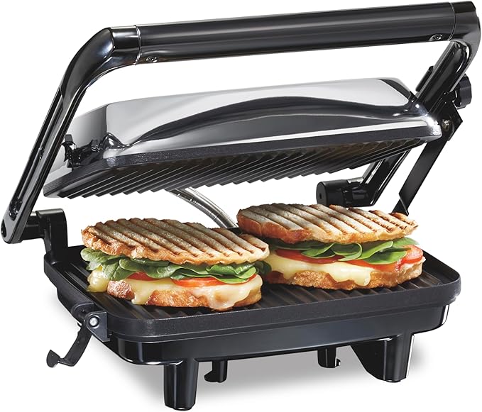 Hamilton Beach® Panini Press Gourmet Sandwich Maker