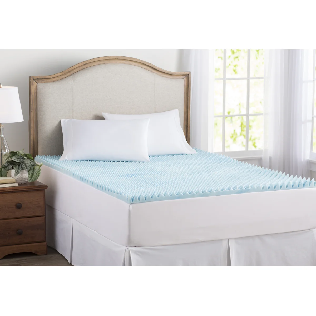 Reversible Gel Memory Foam Mattress Topper - Sleep by Wayfair™