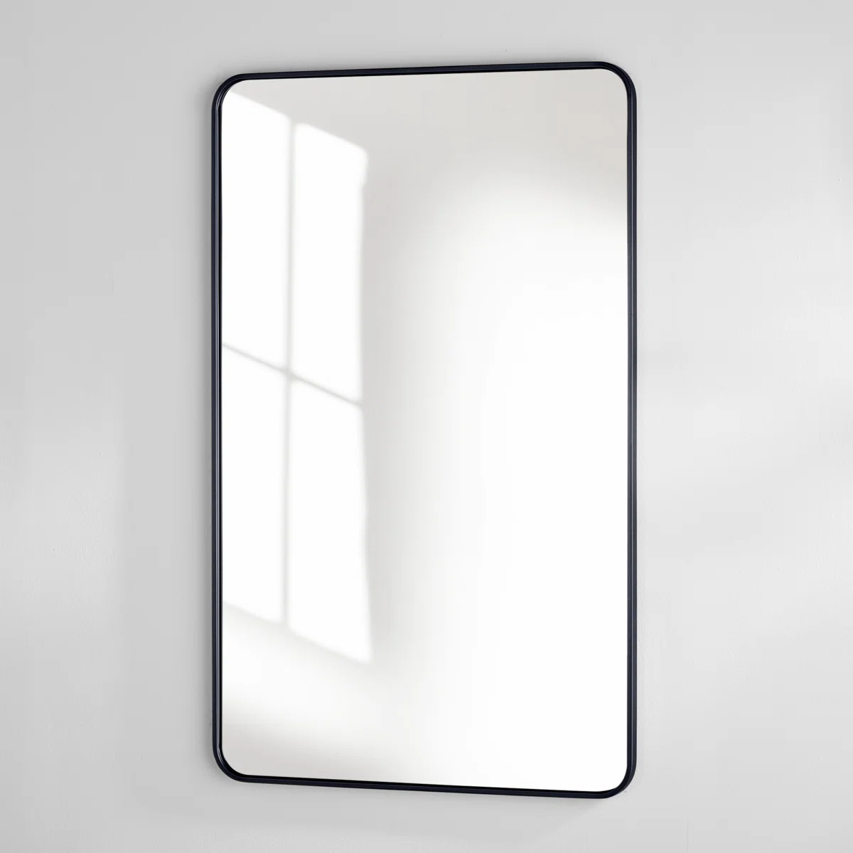 Sabine Metal Rounded Rectangle Wall Mirror