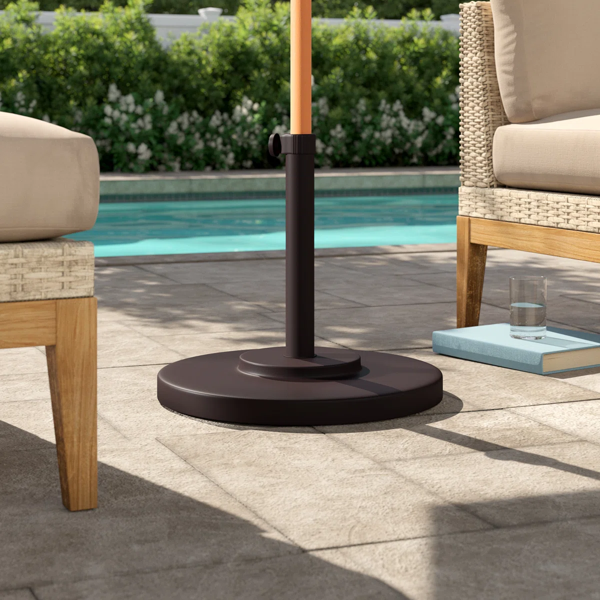 Harmonee Metal Free Standing Umbrella Base