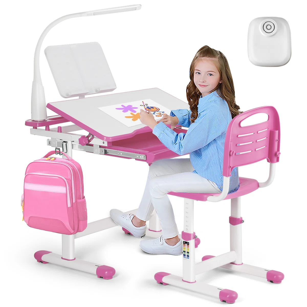 Trona 26 Writing Desk with Chair Set