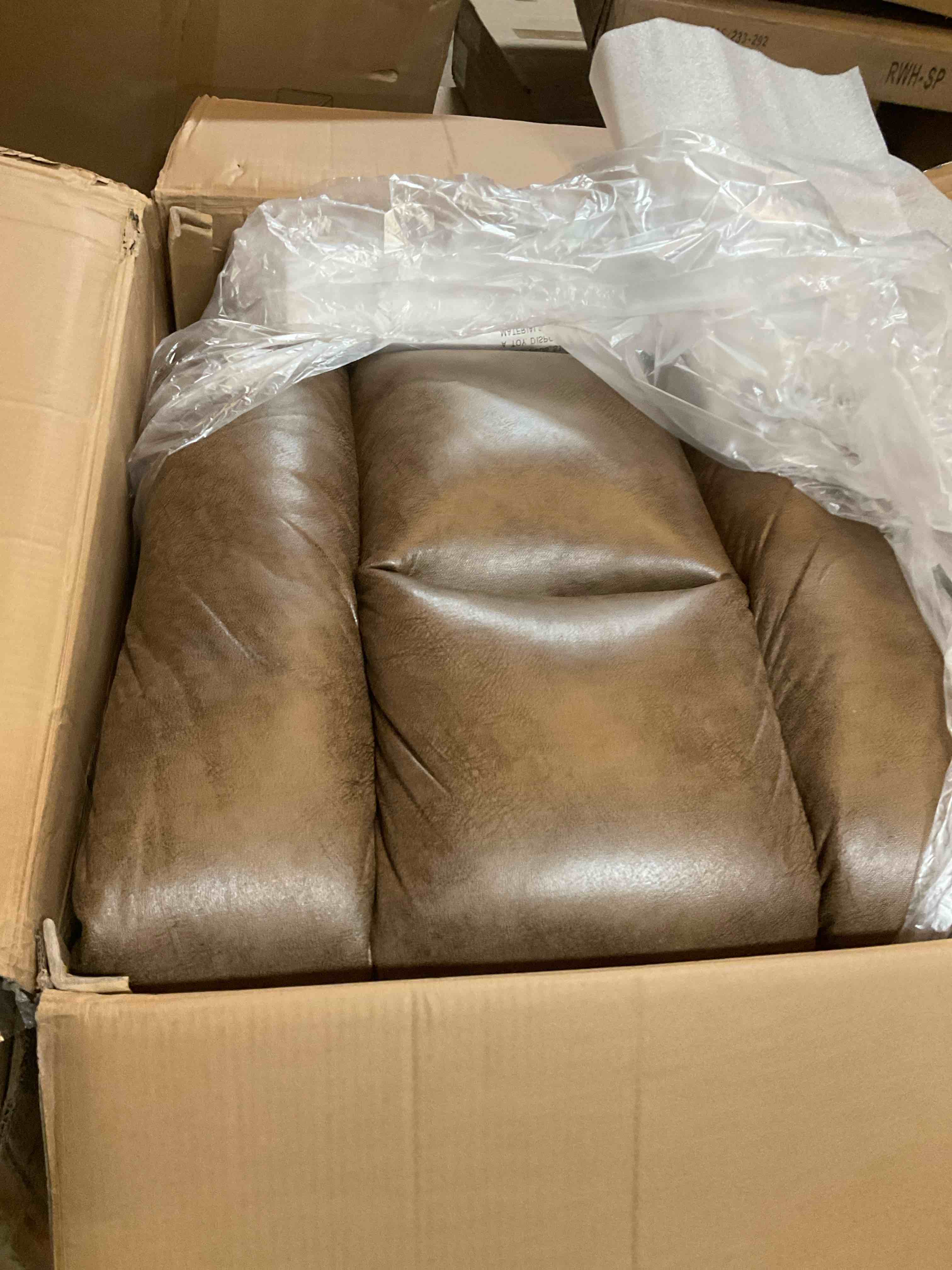 rear couch cushion.
