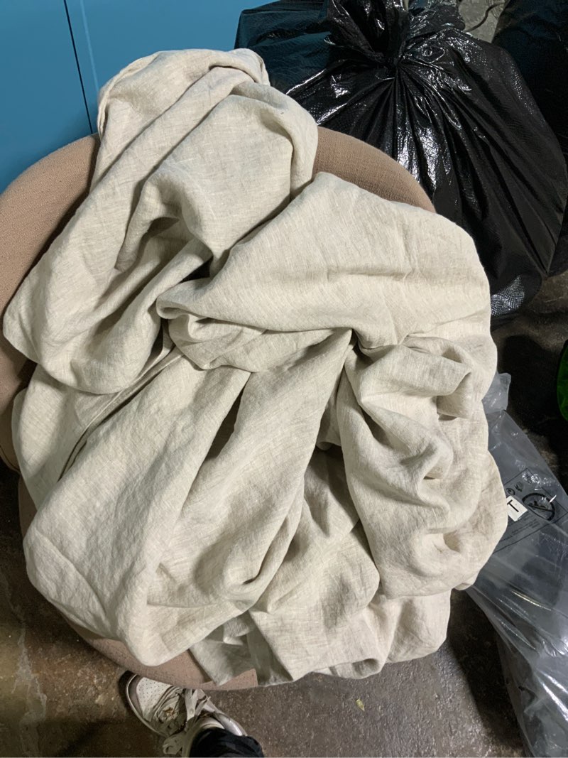 Queen size duvet cover, sand