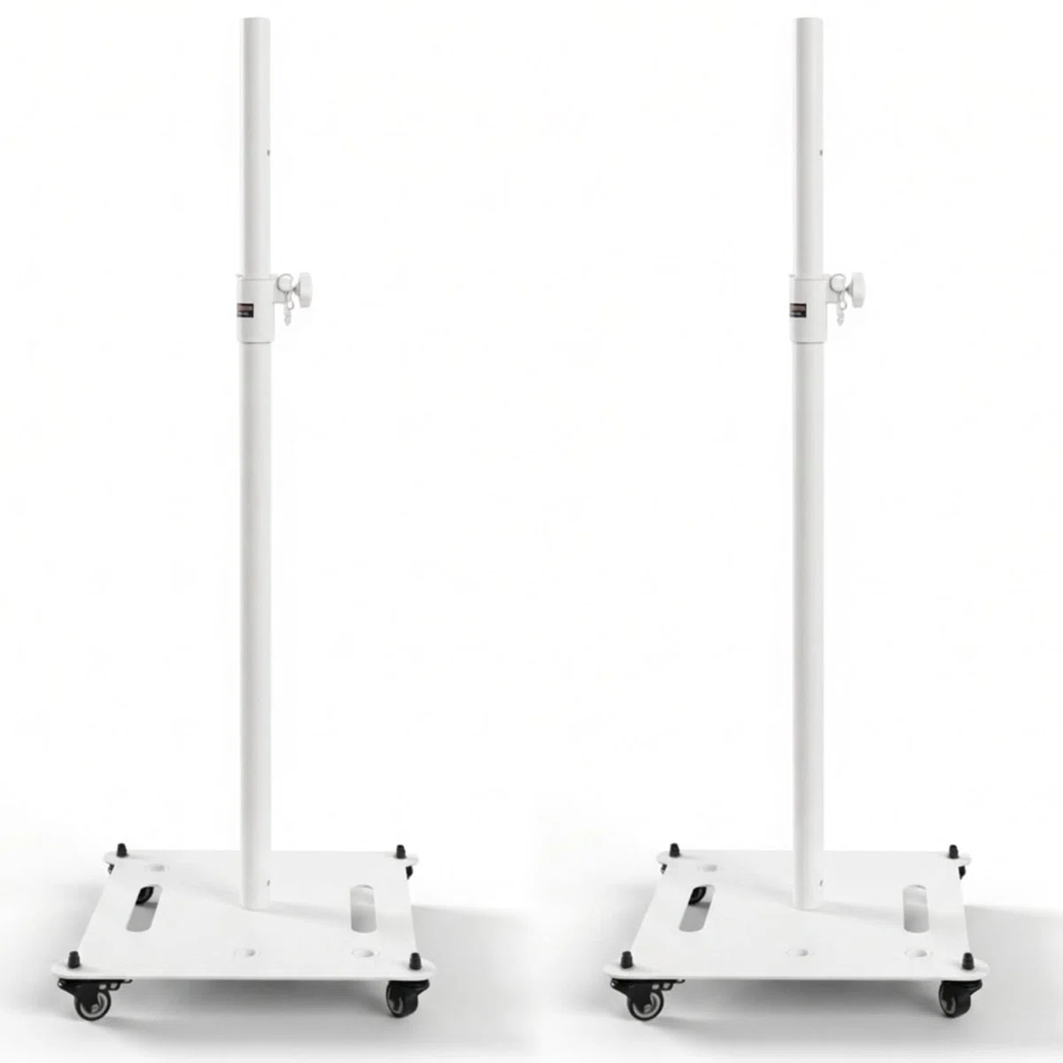 Speaker Stand 2Pc Heavy Duty Adjustable Height 61" DJ PA Stands 35mm Mount 100Lb Capacity