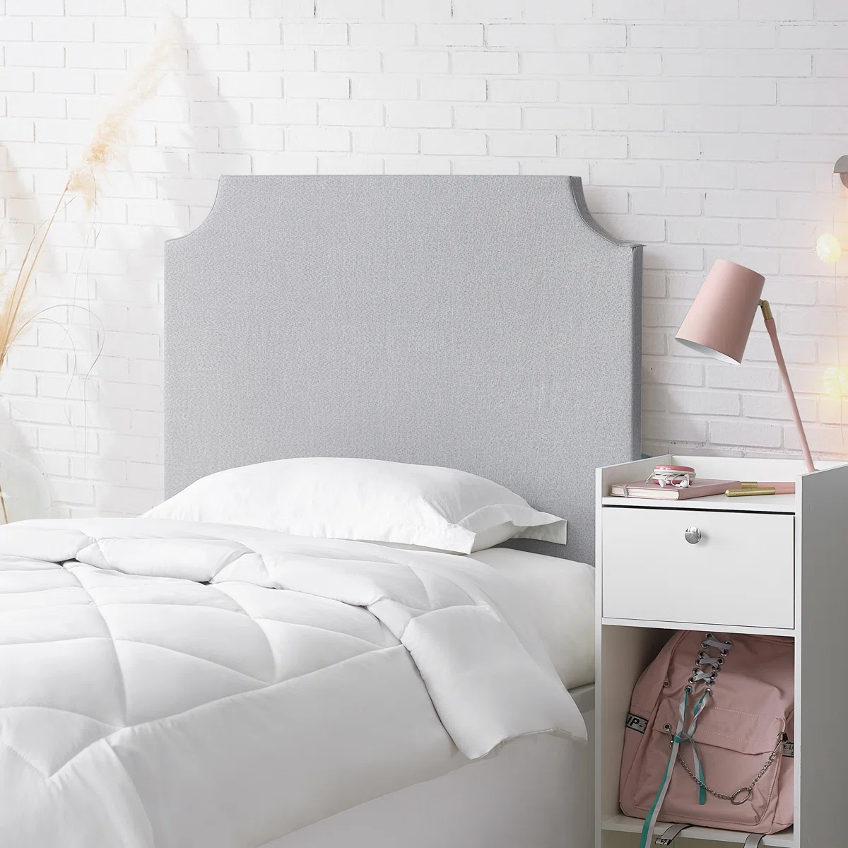 DIY Headboard - College Bedding Upholstered Panel Headboard