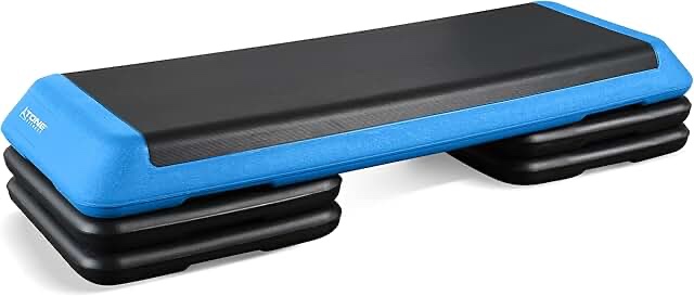 Fitness Step Black and blue
