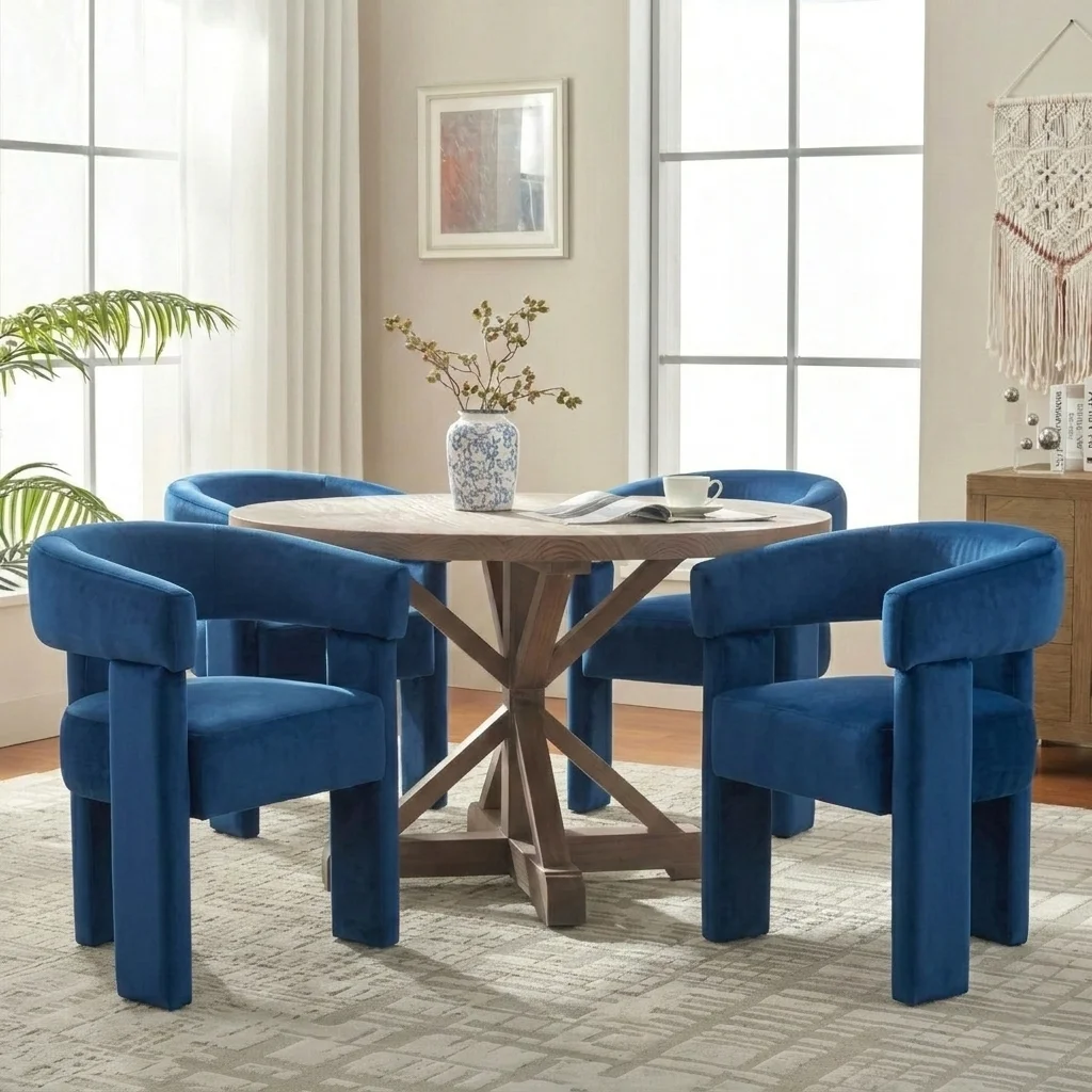 Light-luxury Velvet Dining Chair