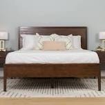 Mason Queen Bed Dark Walnut