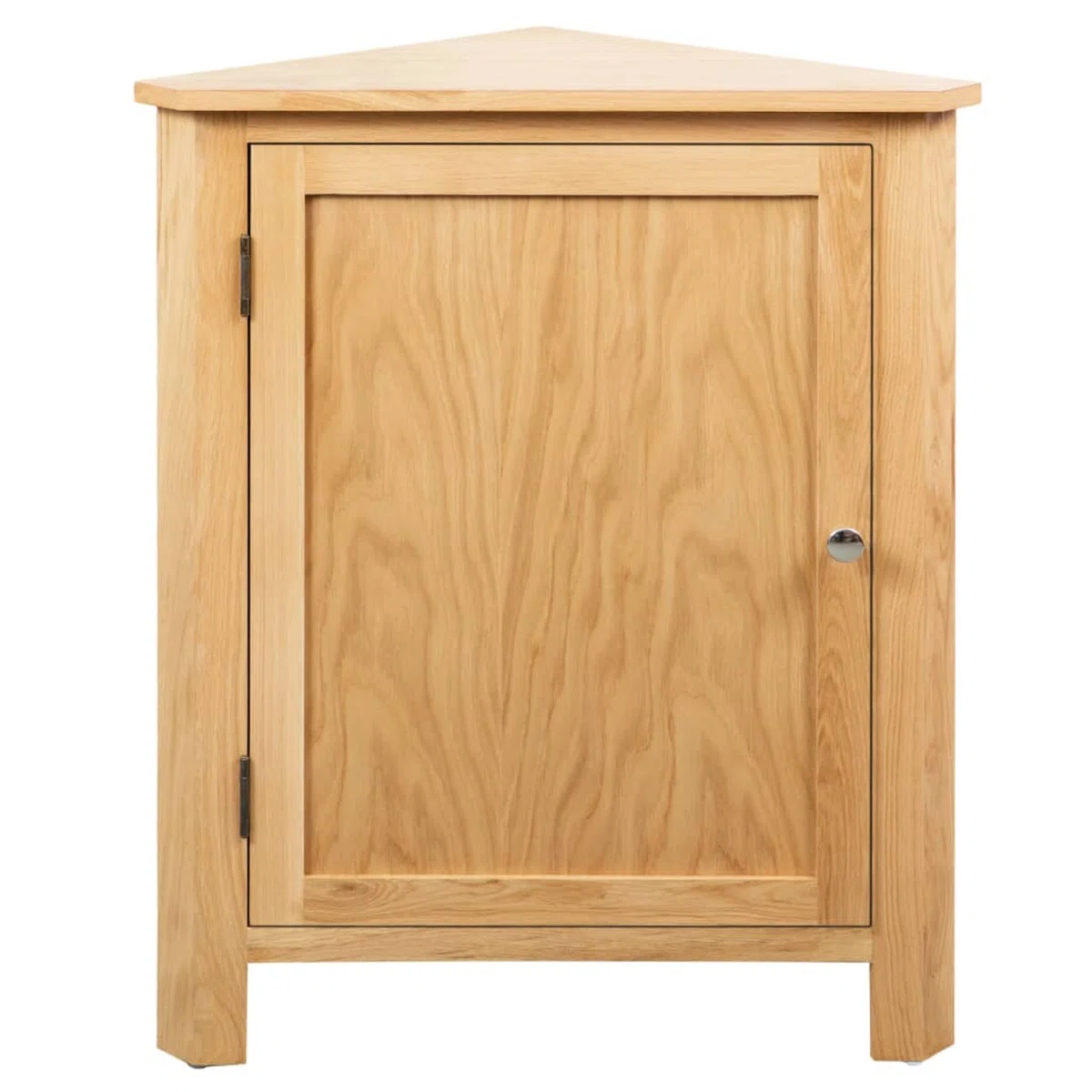 Solid Wood Oak Corner Cabinet Storage Living Room Cabinet