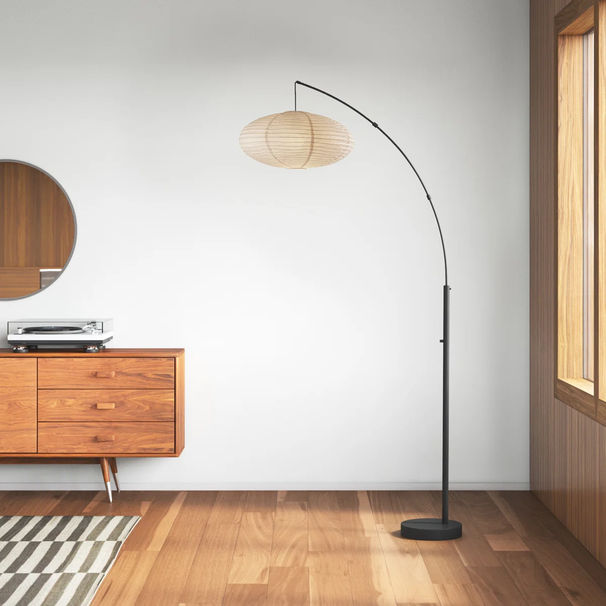 Donne 80" Arched Floor Lamp