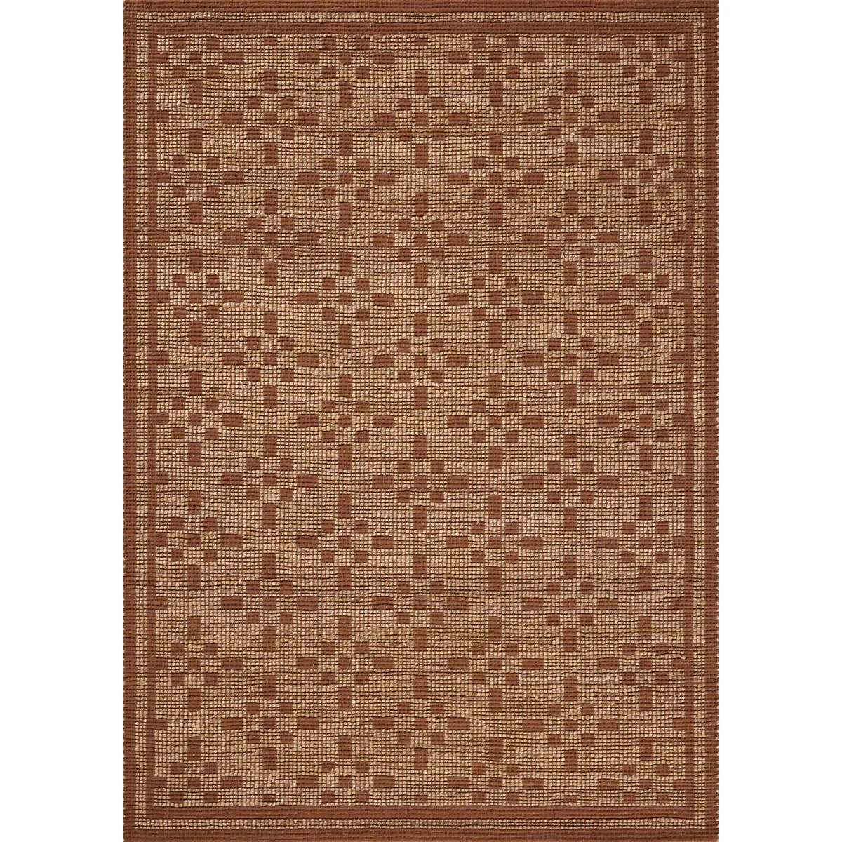 Chris Loves Julia x Loloi Judy Natural / Spice Area Rug