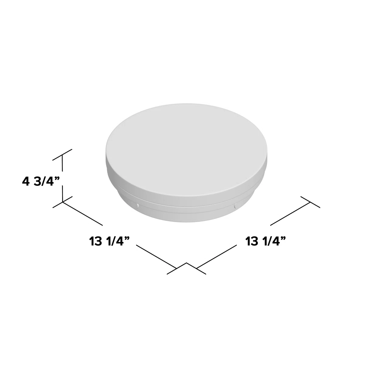 Helmsford 13.25" W 2-Light Dimmable Bowl Flush Mount