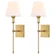 1 - Light Iron Hardwired Wallchiere
