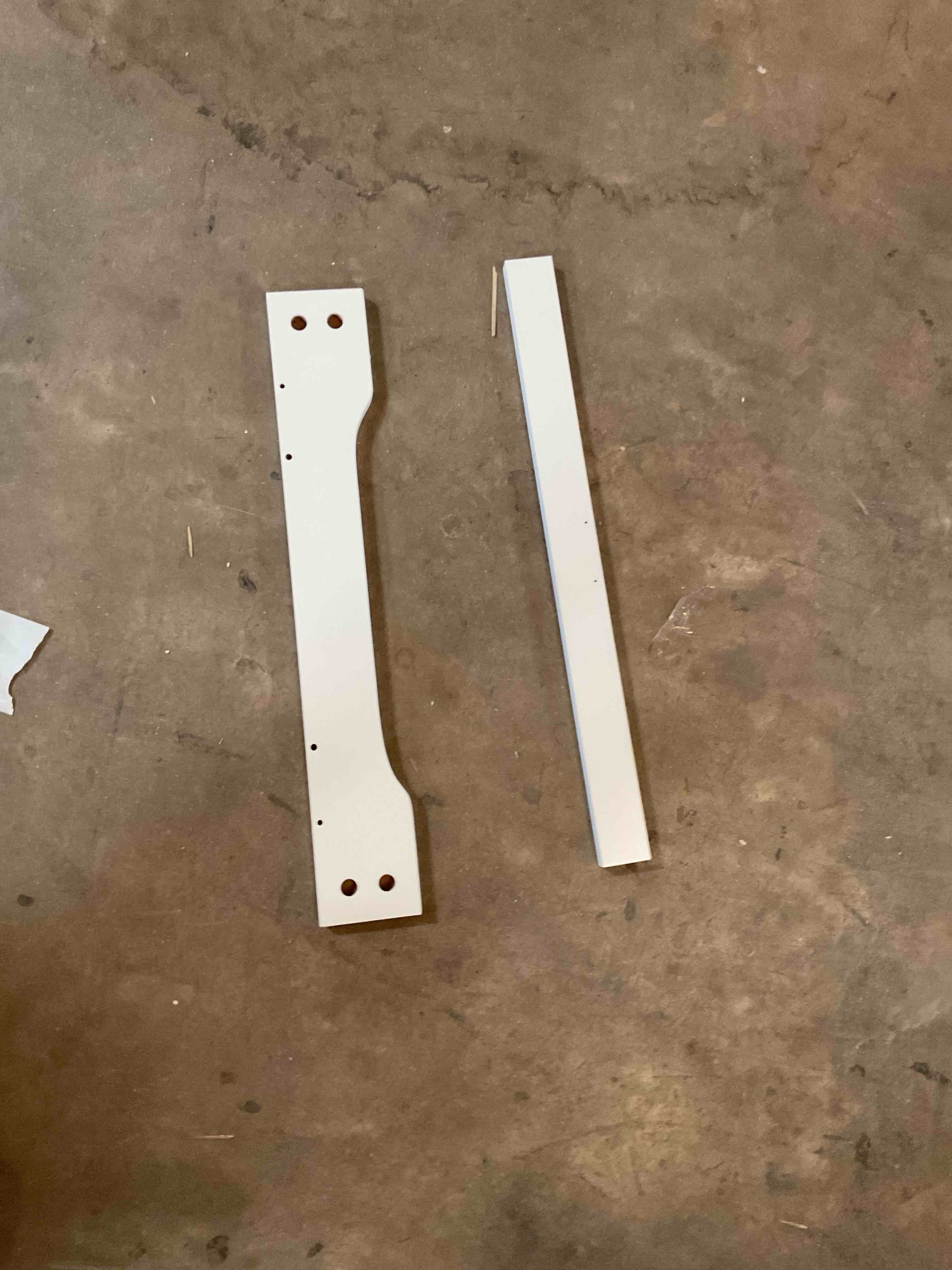 Miscellaneous White Furniture Pieces (Some Broken)