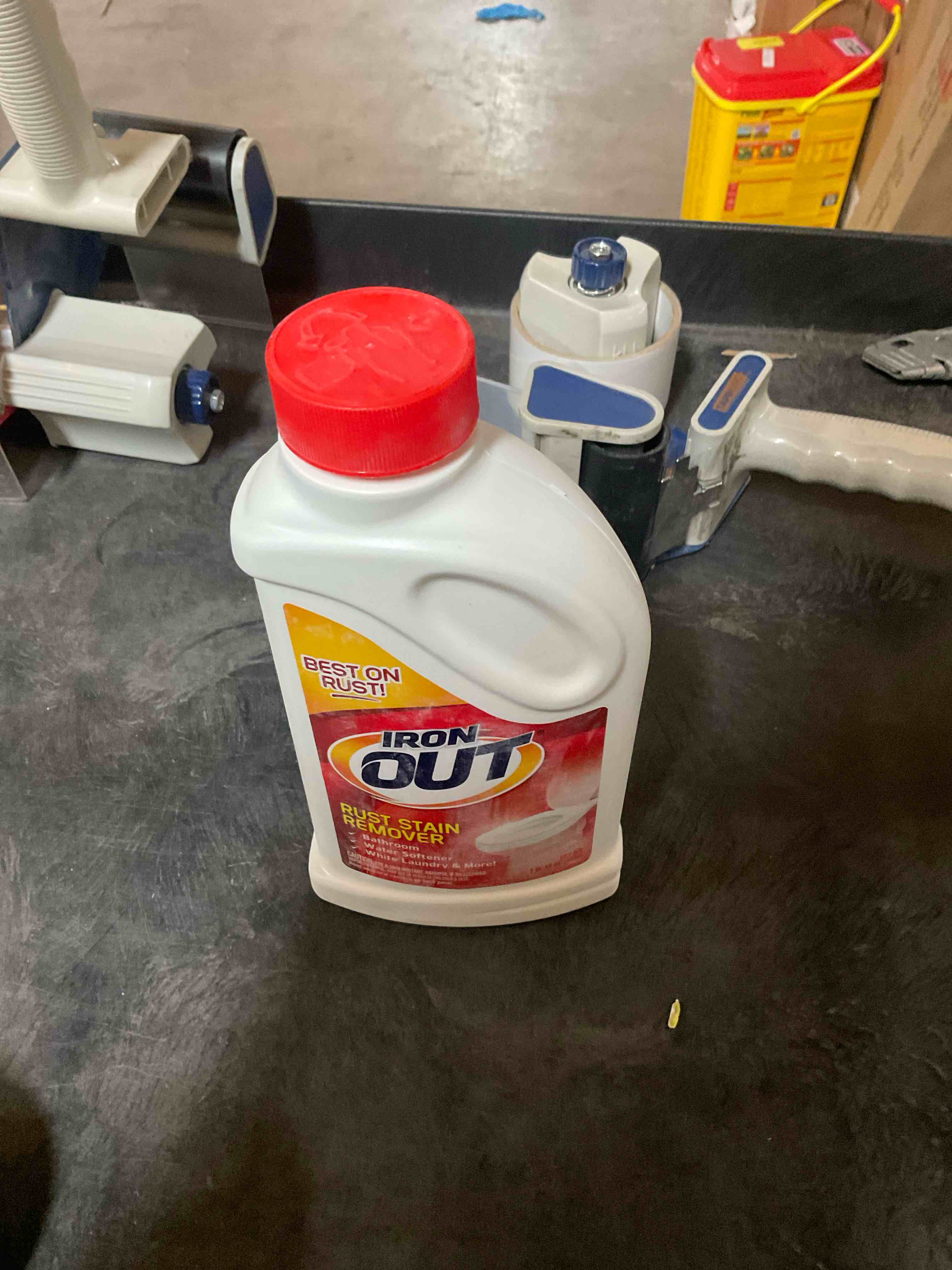 iron out rust stain removal