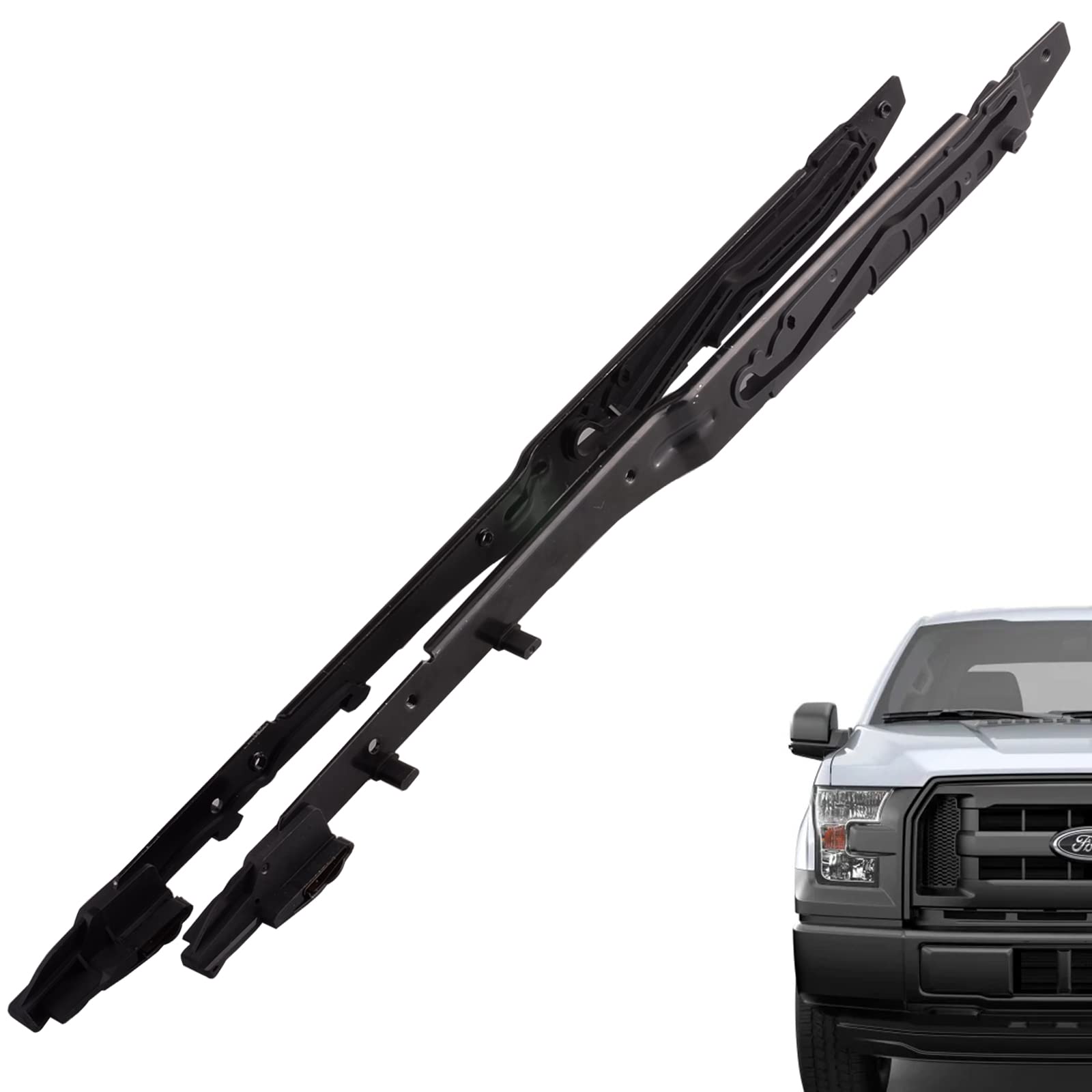 Sunroof Track Compatible for Ford F150 2015-2020 F250 F350 F450 2017-2019 Sunroof Guide Rails FL3Z-1651071-A