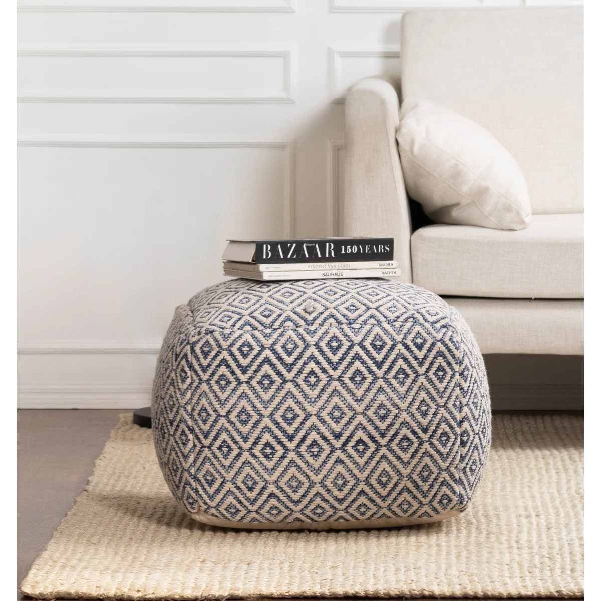 Flintridge Upholstered Pouf