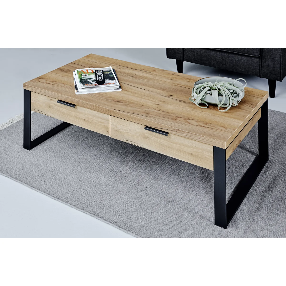 Draylen 2-Drawer Coffee Table