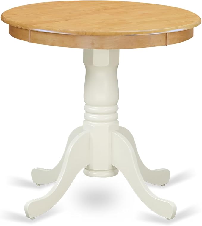 Rivington Round Solid Wood Dining Table (Box 1)