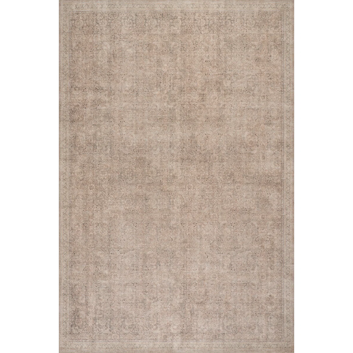 Hillstone Collection Cally Traditional Vintage Medallion Area Rug