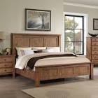 (INCOMPLETE BOX 2, ONLY) KING SIZE WOOD BED