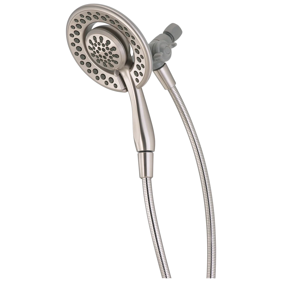 In2ition 2-in-1 Dual Hand Held Shower Head, 3-Spray Detachable Round Shower Head 1.75 GPM