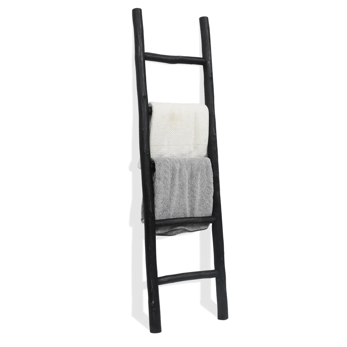Fully Assembled 57" Wooden Blanket Ladder