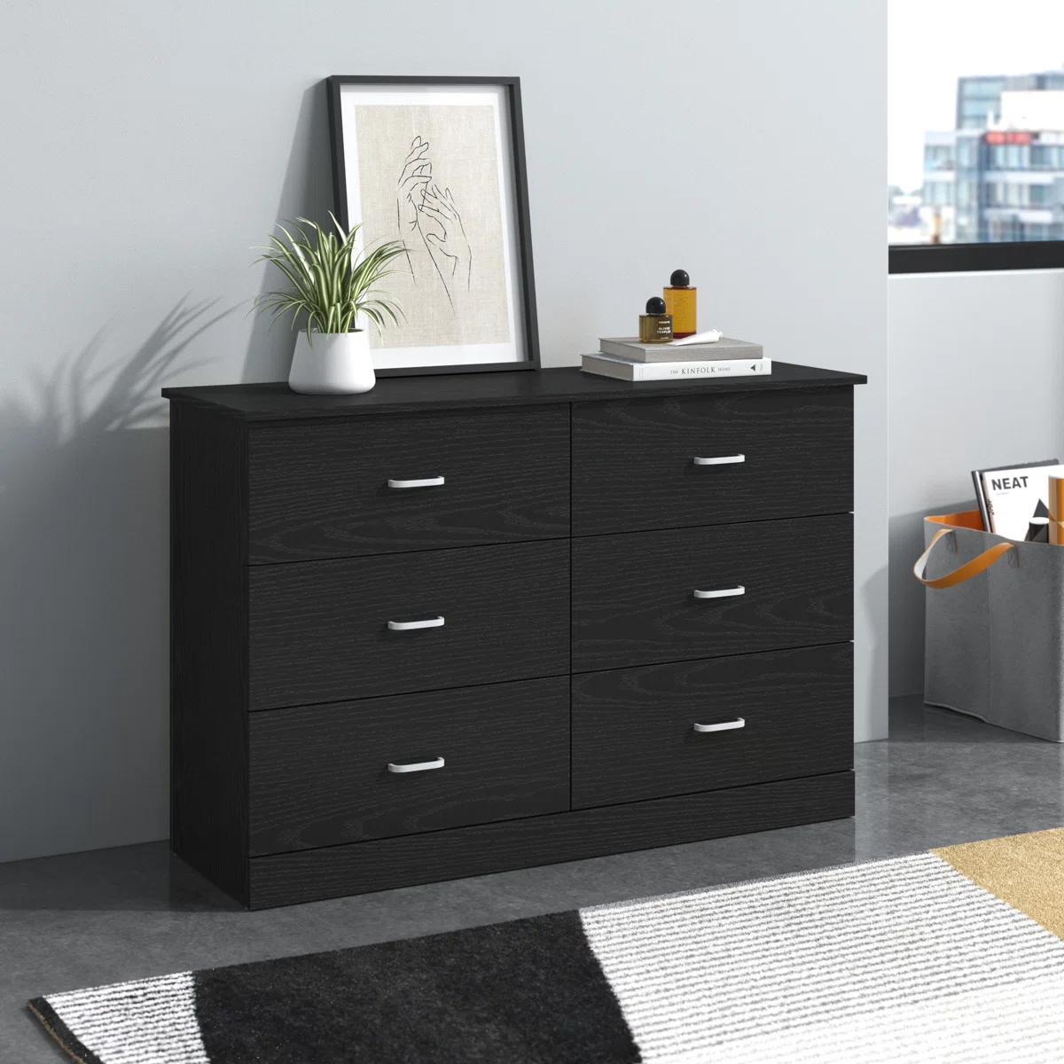 Allyannah 6 Drawer 47.2'' W Dresser