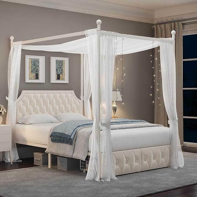 Frankie Low Profile Canopy Bed