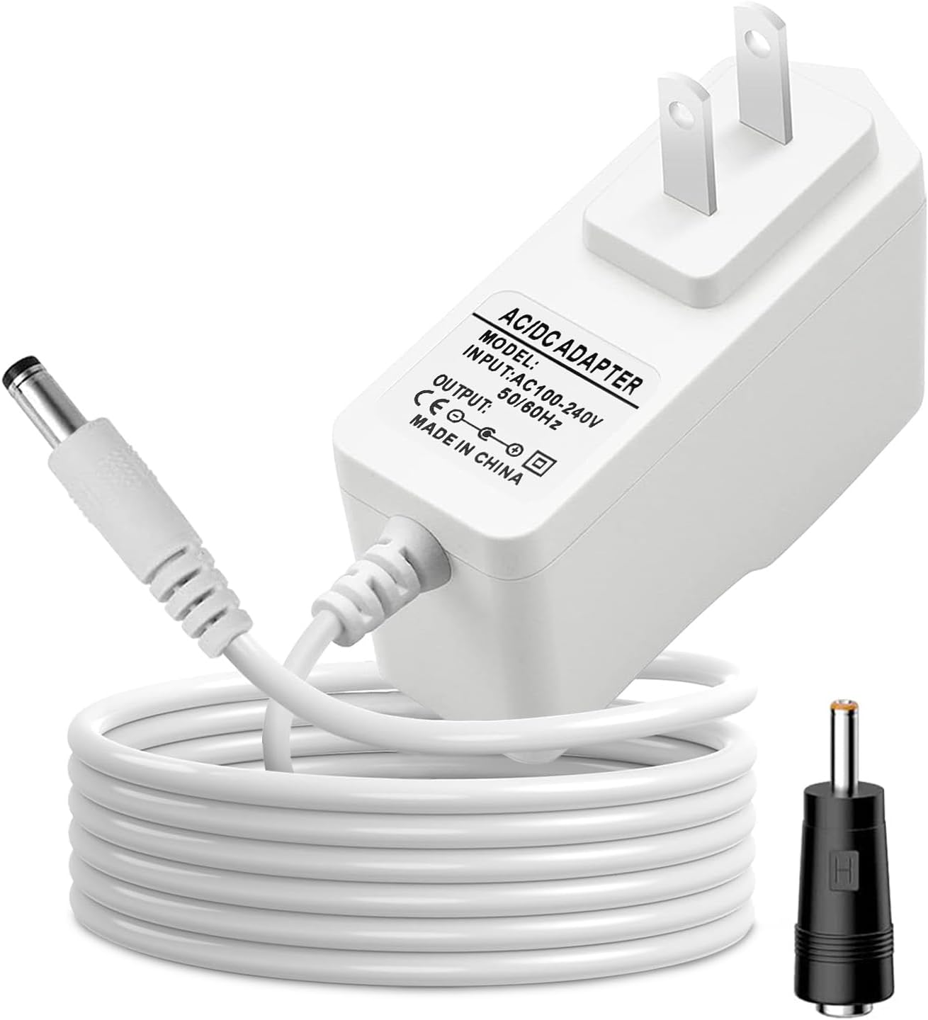 12V Power Cord Adapter for Levoit Core Mini Air Purifier Compatible with Levoit LAP-C161-WUS LAP-C161-KUS LAPC161WUS LAPC161KUS Charger Power Adapter