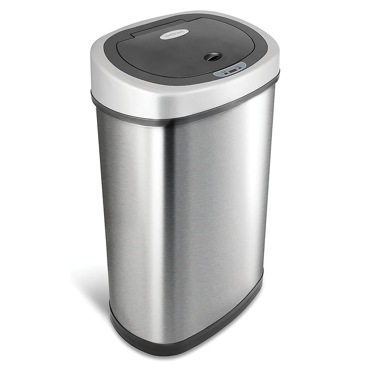 Nine Stars 13.2 Gallon Stainless Steel Motion Sensor Trash Can