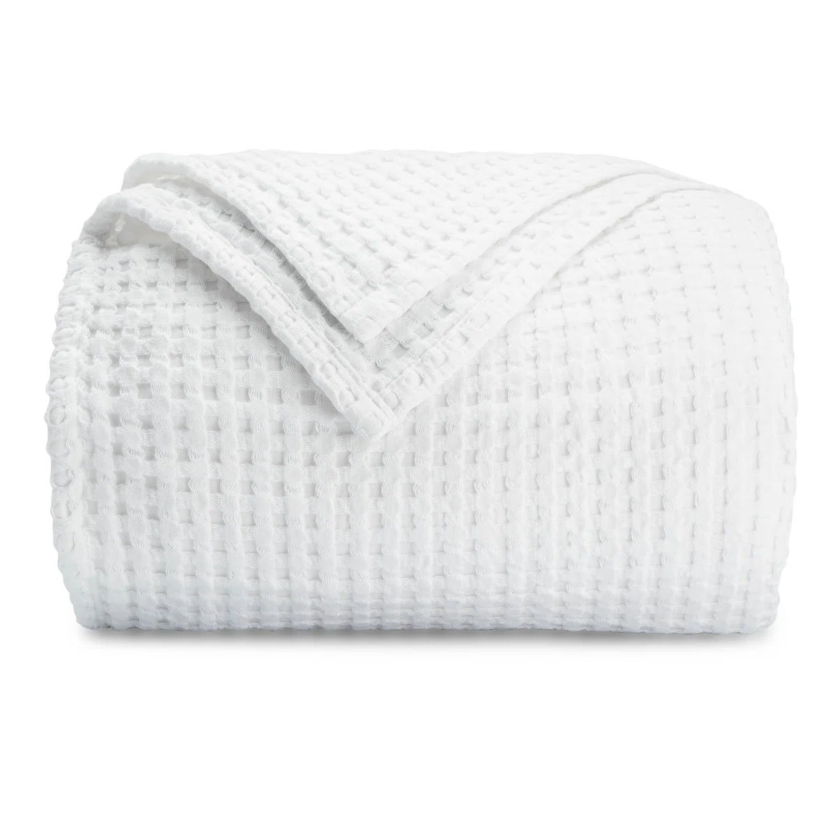 Waffle Weave Throw Blanket