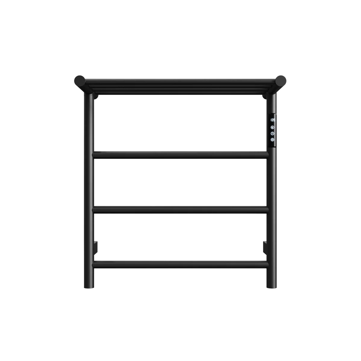 Wall Mount Electric Towel Warmer with Temperature Display, Plug in or Hardwired