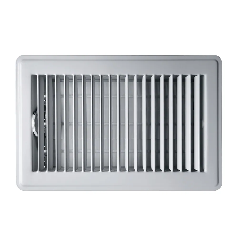 Floor Register, 6x10, White