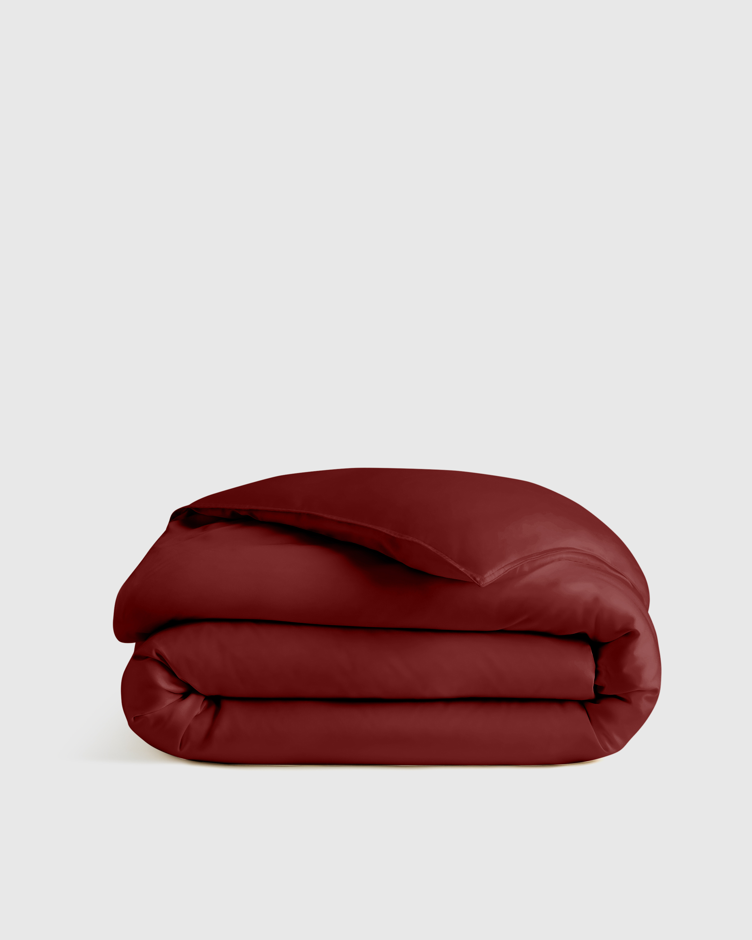 Bamboo Duvet Cover, Full/Queen, Burgundy
