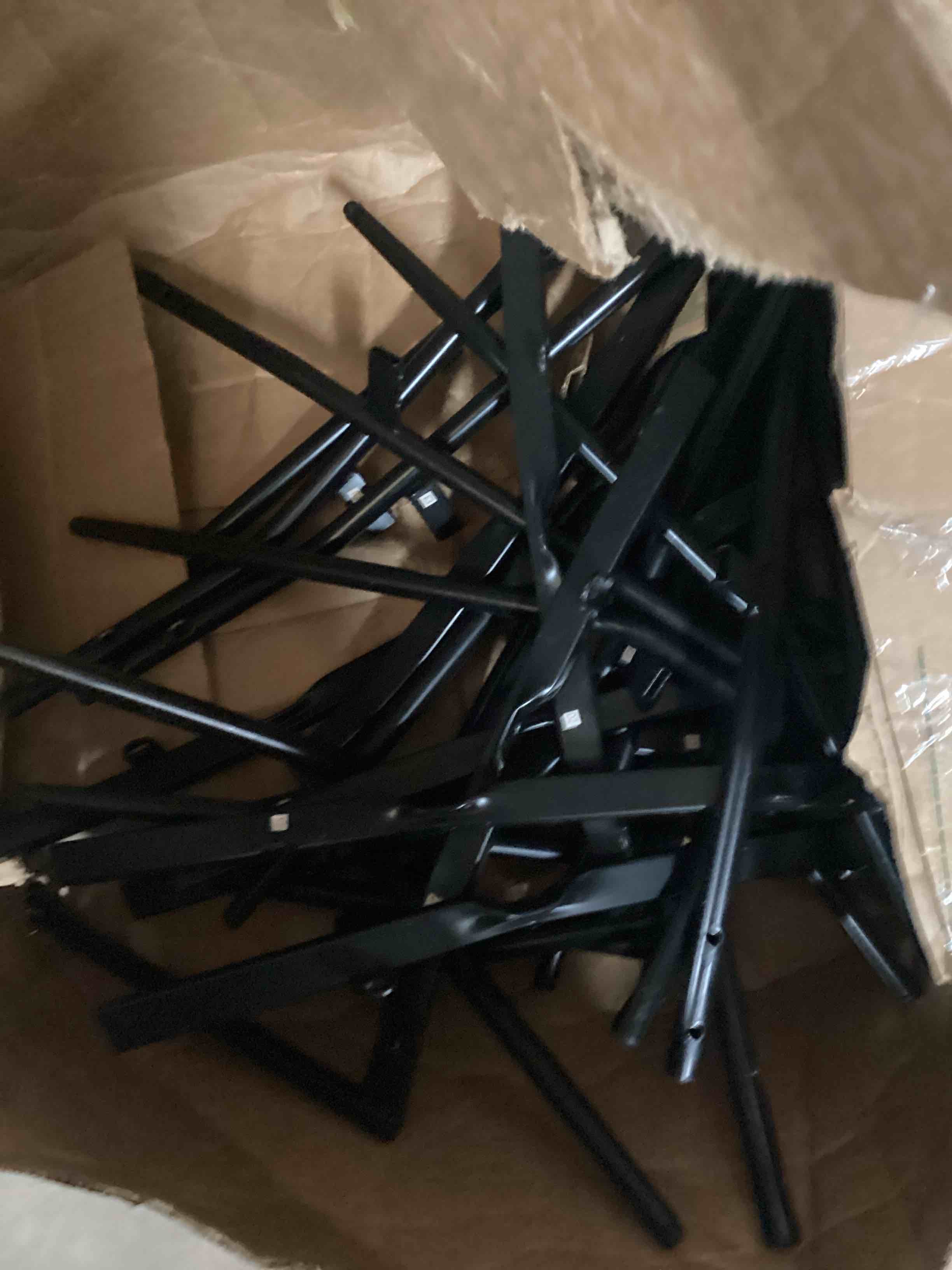 misc metal bars (some bent)