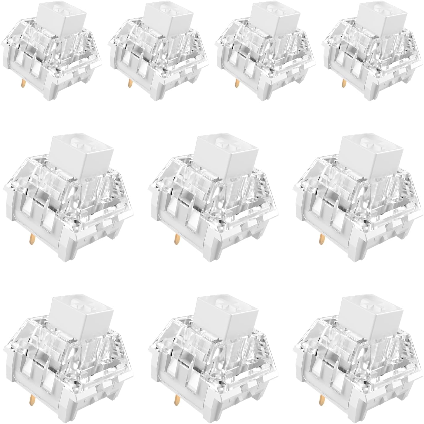 Kailh Box White Keyboard Switches (10pcs)
