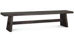 Acadia 79 Bench In Coffee Bean-base