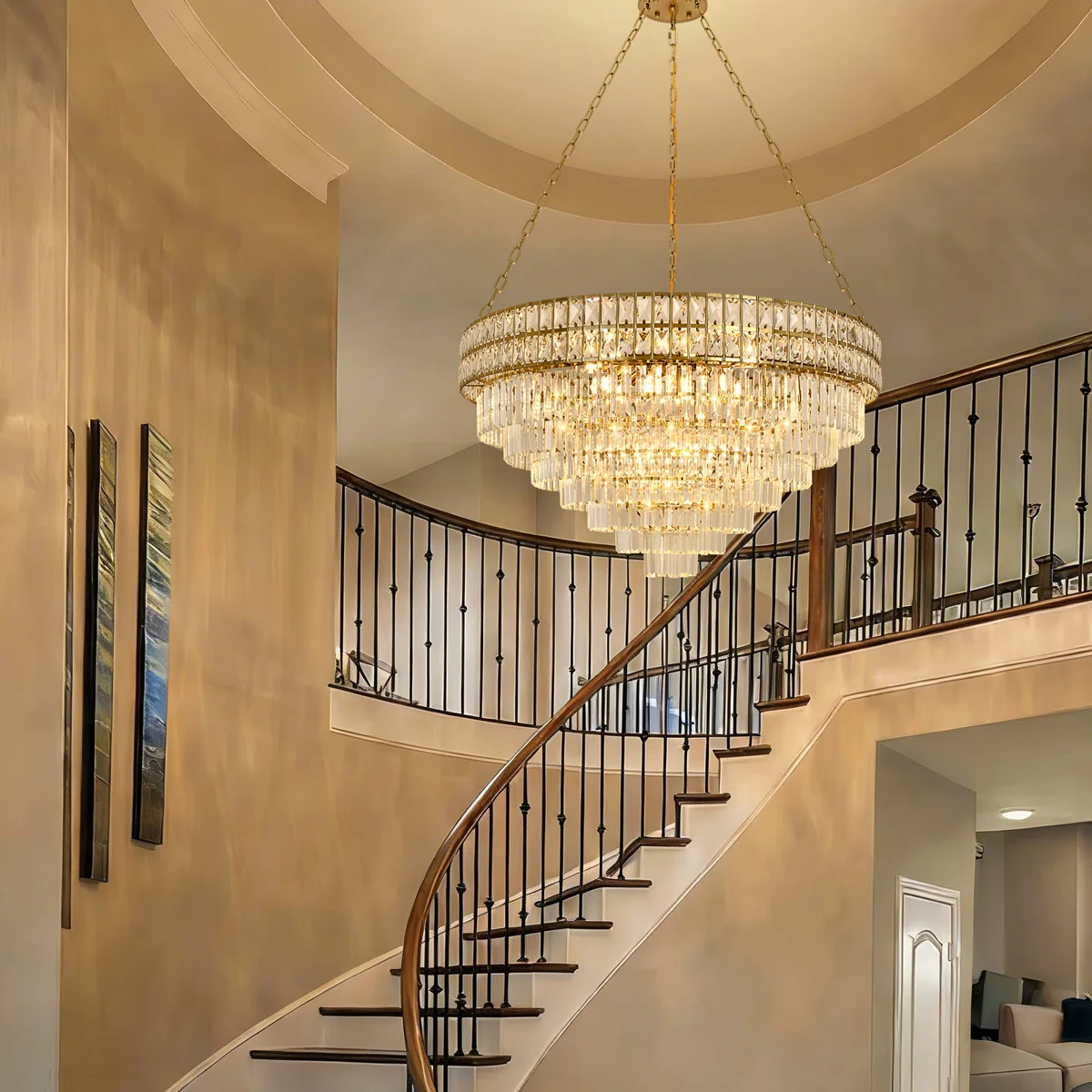 Imma Crystal Empire Chandelier