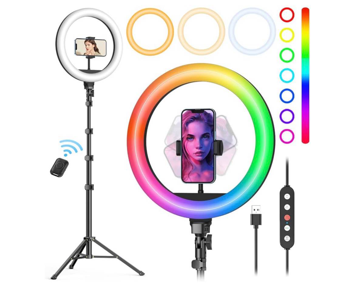 10” ring fill light