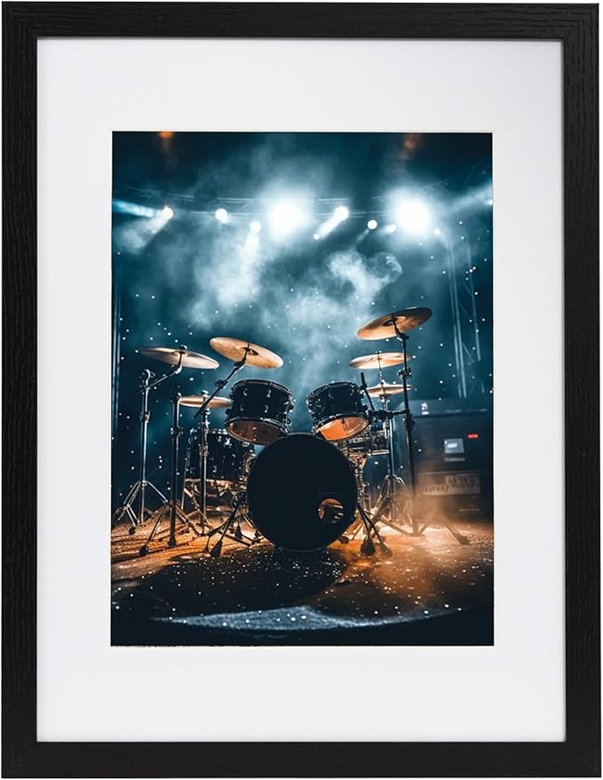 Transgreen 12x16 Picture/Poster Display Frame, Black, 1 Pack