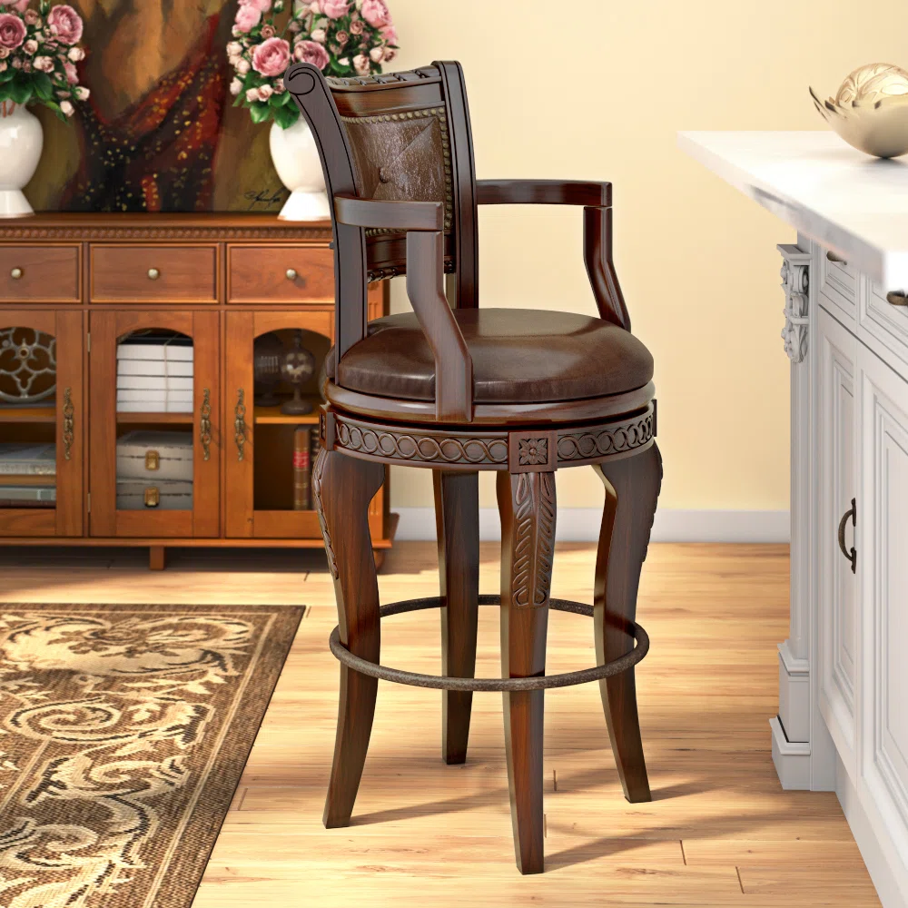 Audren Swivel 30" Bar Stool