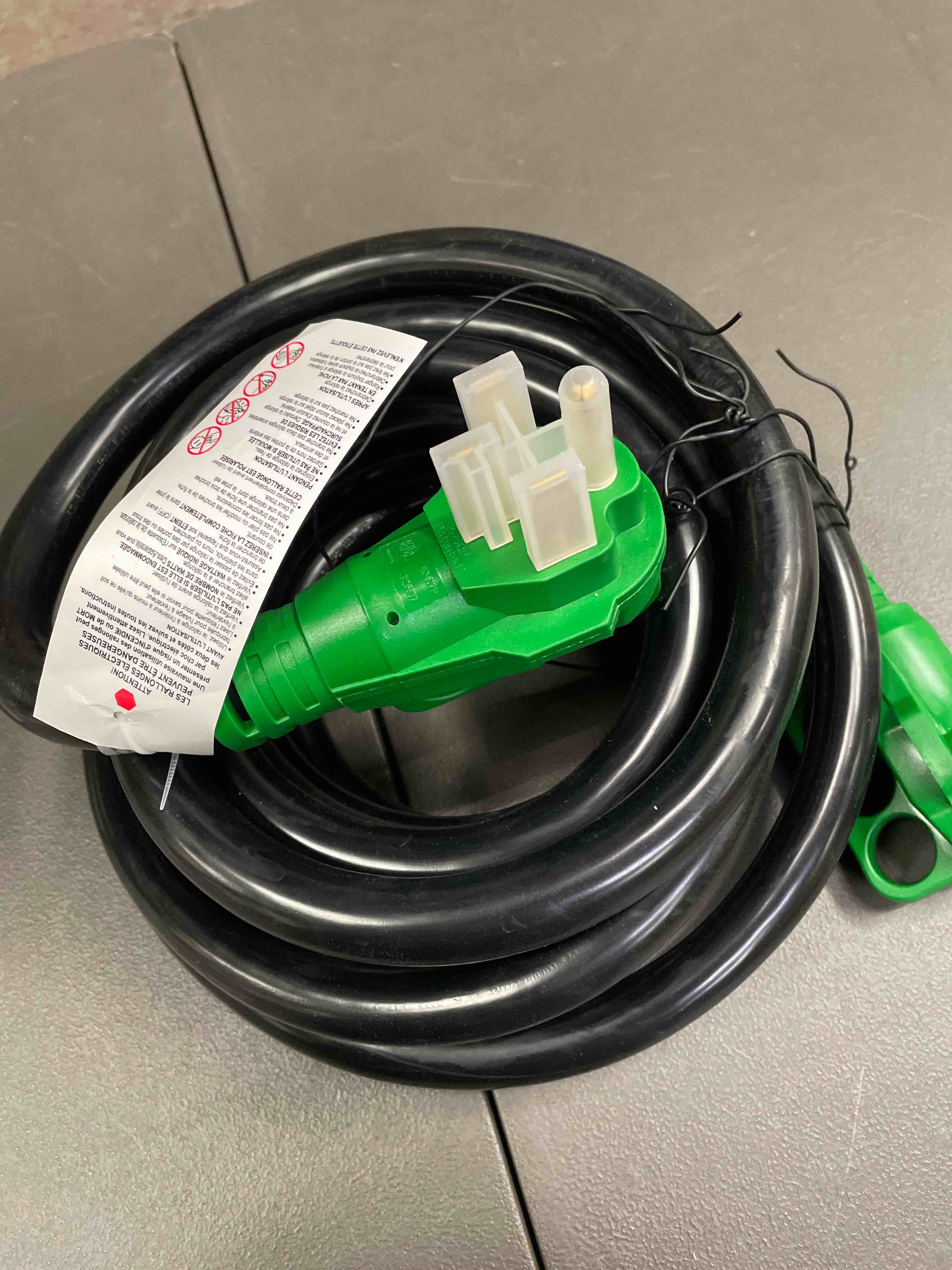 EV plug cord