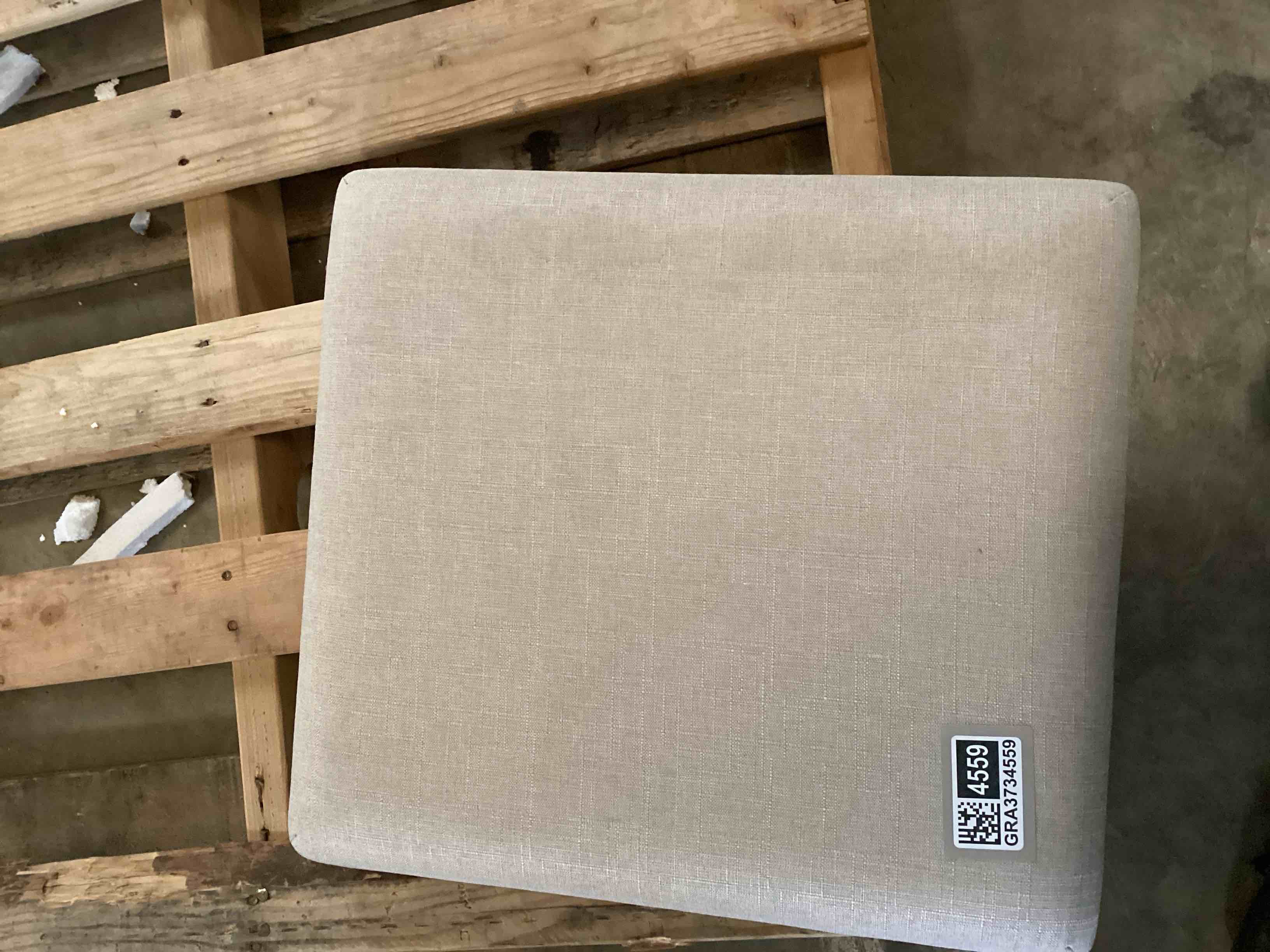 Upholstered Chest (“Top Only”)