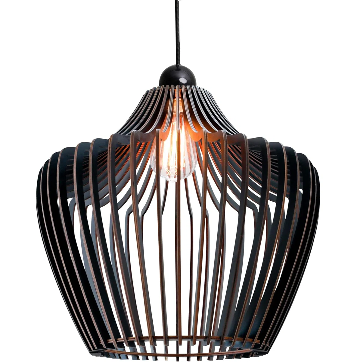 Chirillo 1 - Light Matte Black Unique/Statement Pendant