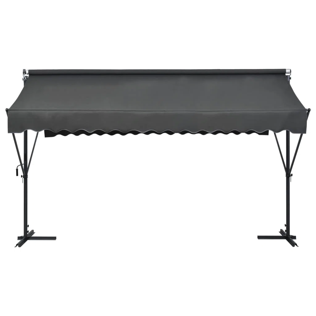 Free Standing Awning Outdoor Retractable Awning Patio Sun Shade Shelter